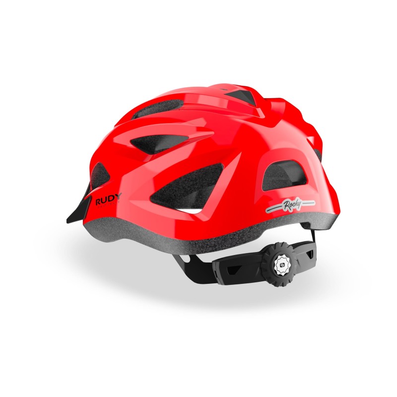 RUDY PROJECT KASK ROCKY RED SHINY WITH [R: M 52-57]