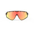 Okulary RUDY PROJECT DEFENDER STRIPES BLACK MATTE/ OLIVE - MULTILASER ORANGE