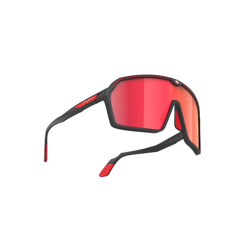 Okulary RUDY PROJECT SPINSHIELD WHITE/PINK FLUO MATE - Multilaser Red