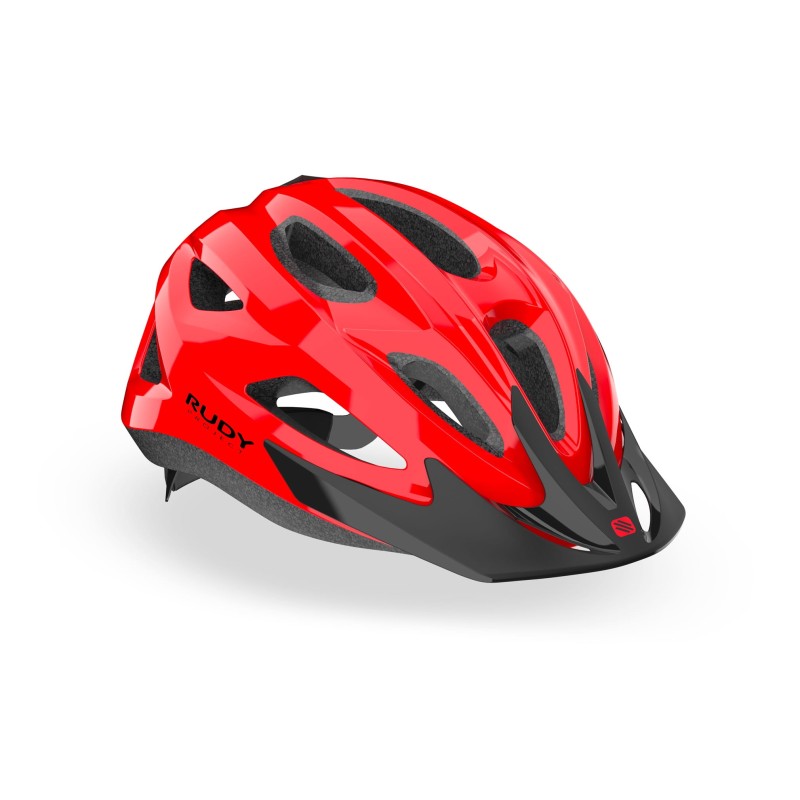 RUDY PROJECT KASK ROCKY RED SHINY WITH [R: M 52-57]