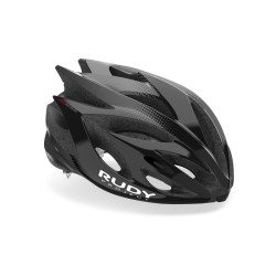 RUDY PROJECT KASK RUSH BLACK - TITANIUM (SHINY) 