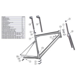 BMC ślizgi do linek przerzutek Mechanical kit #1 czarne