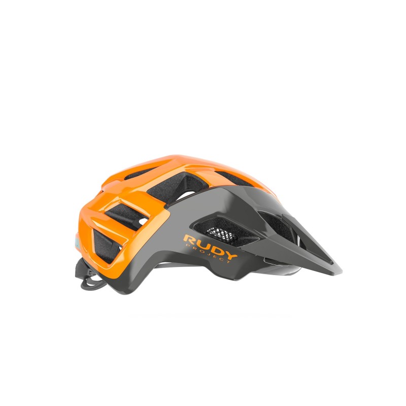 RUDY PROJECT KASK CROSSWAY LEAD/YELLOW ORANGE FLUO SHINY [R: L 59-61]