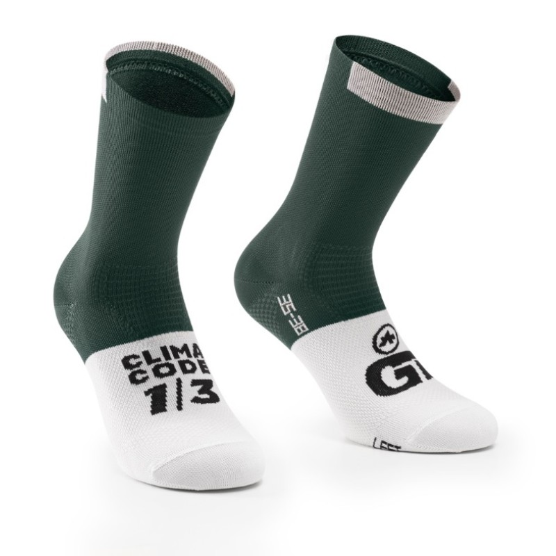 Skarpety ASSOS GT Socks C2 Grenade Green 