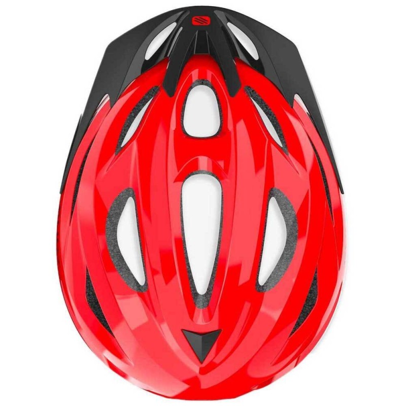 RUDY PROJECT KASK ROCKY RED SHINY WITH [R: M 52-57]