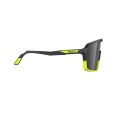 Okulary RUDY PROJECT SPINSHIELD BLACK FADE YELLOW FLUOMATTE - SMOKE BLACK