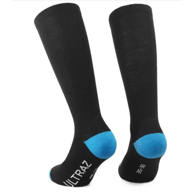 Skaprety zimowe ASSOS Ultraz Winter FUGU Socks Black Series 