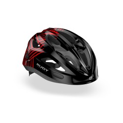 RUDY PROJECT KASK ROCKY BLACK - RED SHINY 