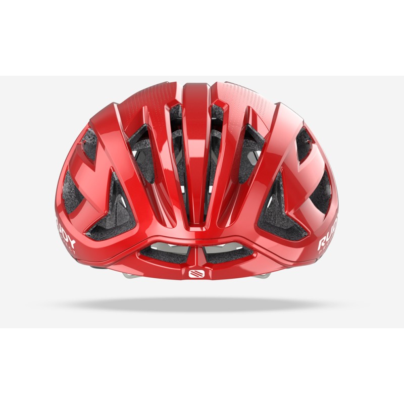 RUDY PROJECT Kask EGOS RED COMET - BLACK (SHINY) 