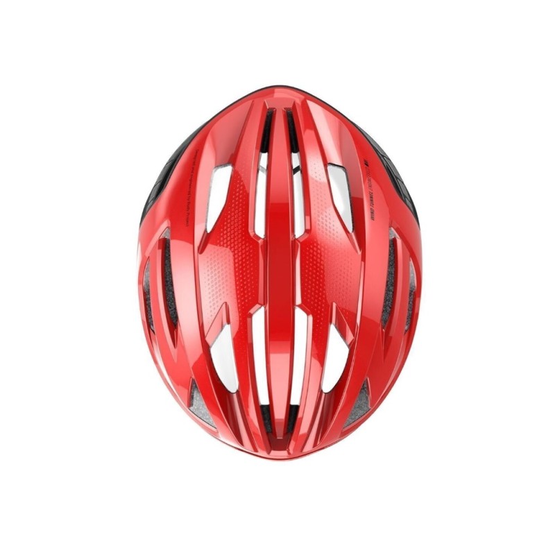 RUDY PROJECT Kask EGOS RED COMET - BLACK (SHINY) 