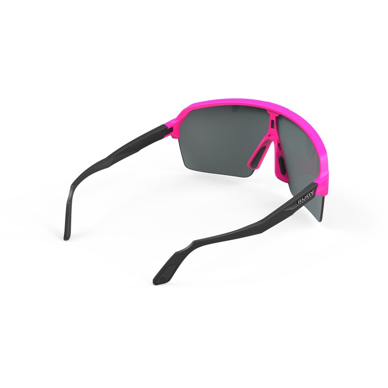 Okulary RUDY PROJECT SPINSHIELD AIR PINK FLUO/BLACK MATTE - Multilaser Red