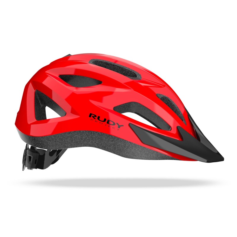 RUDY PROJECT KASK ROCKY BLACK - RED SHINY [R: S 48-54]