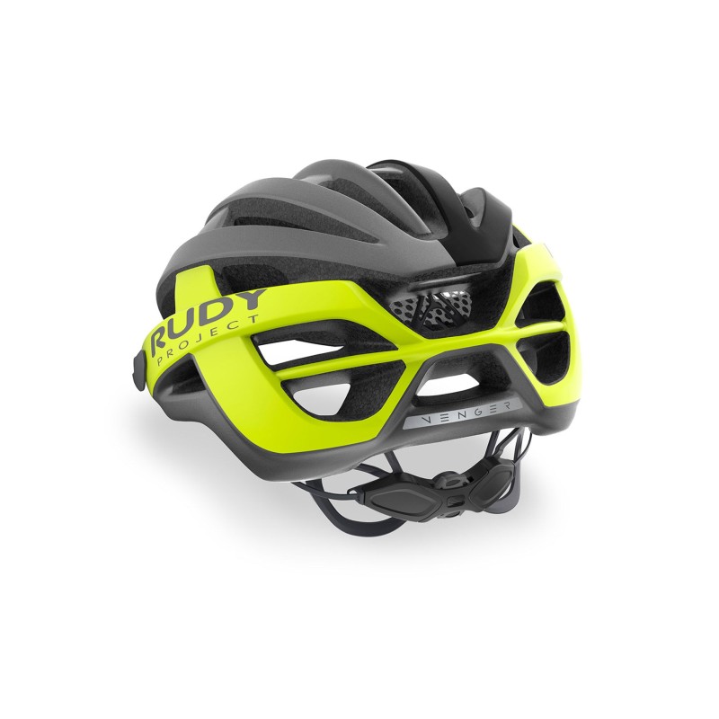 RUDY PROJECT KASK VENGER CROSS TITANUM - YELLOW FLUO (MATTE) M55-59