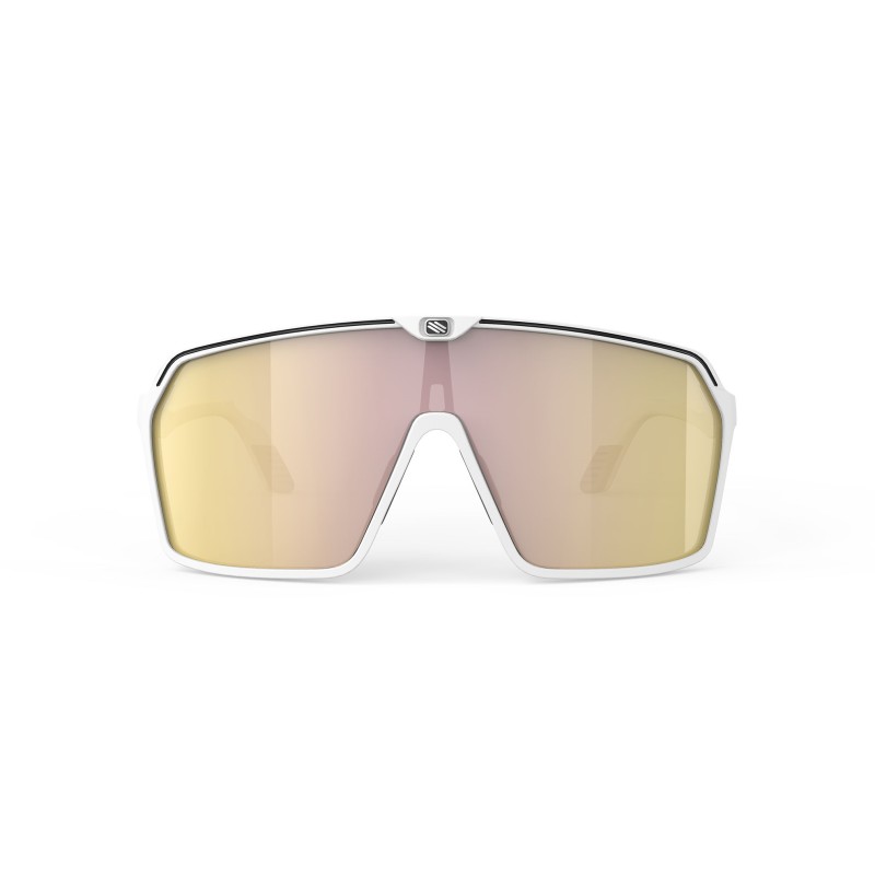 Okulary RUDY PROJECT SPINSHIELD WHITE MATTE- MULTILASER GOLD