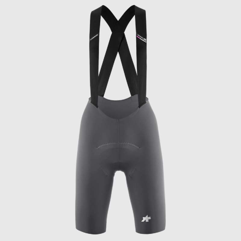 Spodenki kolarskie damskie ASSOS DYORA R Bib Shorts S11 Robust Grey S