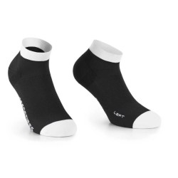 Skarpety niskie ASSOS RS Socks SUPERLEGER low Black Series 