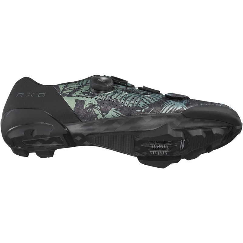 SHIMANO Buty SH-RX801 liście tropikalne 44.0