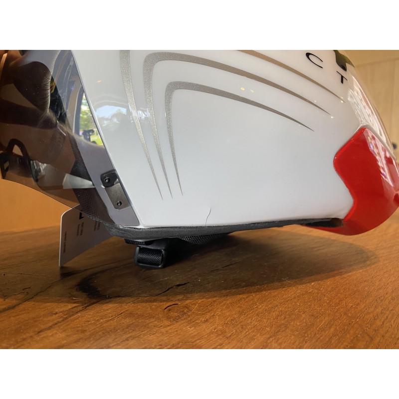RUDY PROJECT KASK THE WING WHITE (SHINY) [R: L 59-61] (uszkodzenie)