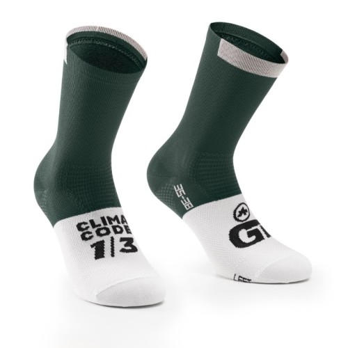 Skarpety ASSOS GT Socks C2 Grenade Green II