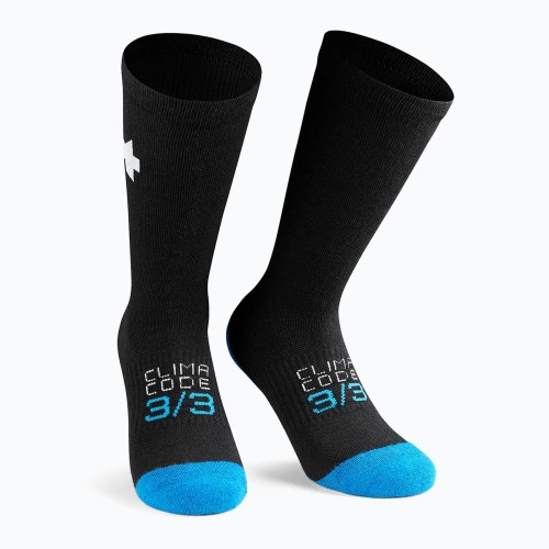 Skarpety zimowe ASSOS Ultraz Winter Socks P1 Black Series II