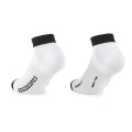 Skarpety niskie ASSOS RS Socks SUPERLEGER low White Series 