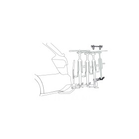 Yakima JustClick EVO +1 - przystawka na dodatkowy rower