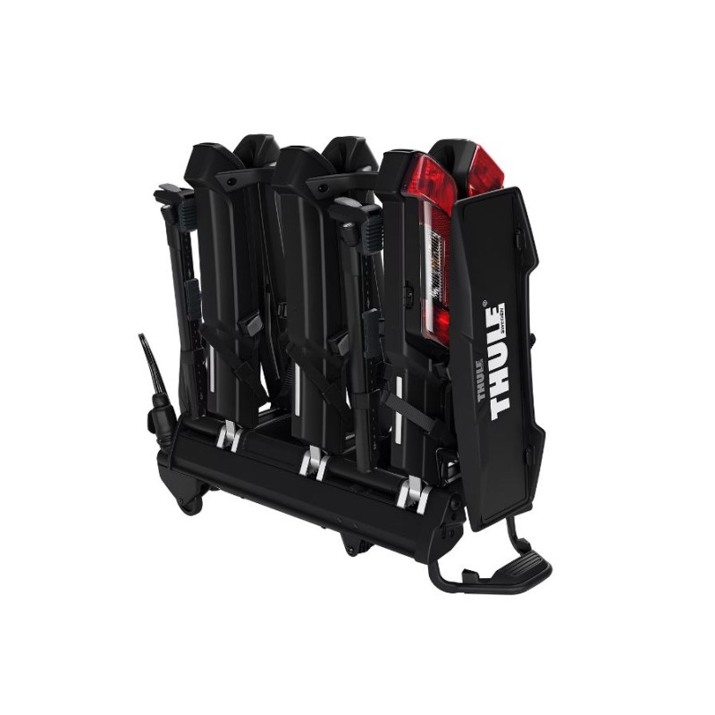 Thule Epos 979100 składana platforma rowerowa na hak na 3 rowery