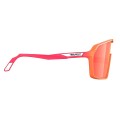 Okulary RUDY PROJECT SPINSHIELD MANDARIN FADE CORAL MATTE - MULTILASER RED