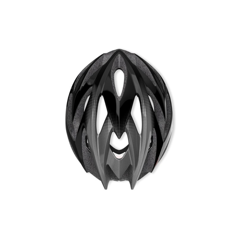 RUDY PROJECT KASK RUSH BLACK - TITANIUM (SHINY) [R: M 54-58]