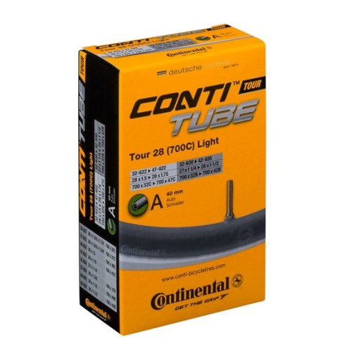 Dętka CONTINENTAL Tour 28 All Light Auto 40mm 32­630/42­635