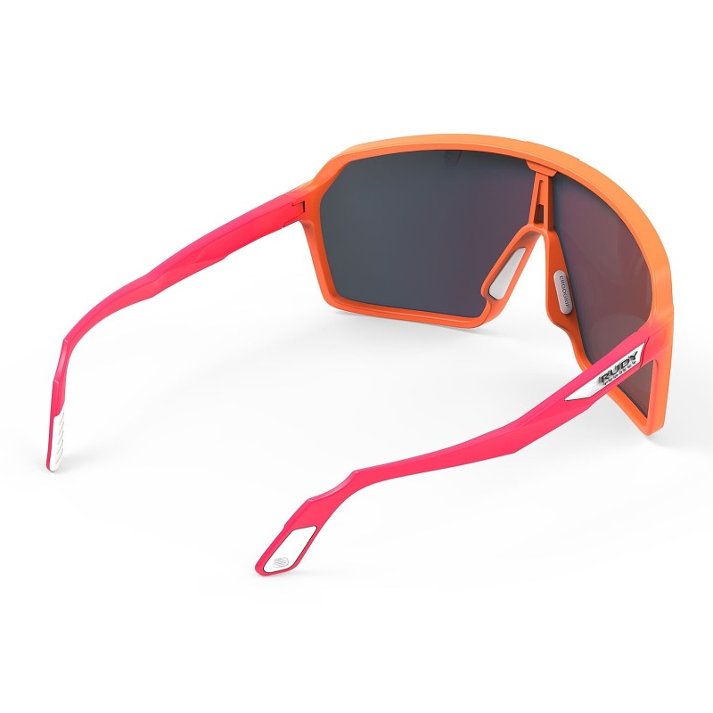 Okulary RUDY PROJECT SPINSHIELD MANDARIN FADE CORAL MATTE - MULTILASER RED