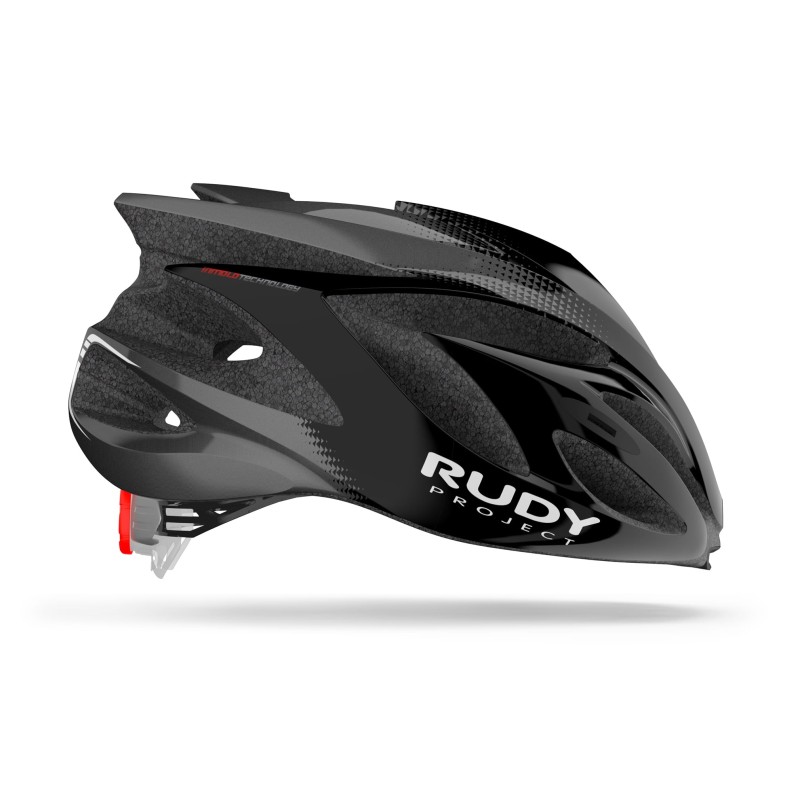 RUDY PROJECT KASK RUSH BLACK - TITANIUM (SHINY) [R: M 54-58]