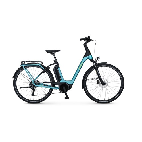 Kreidler Eco3 Sport Wave 45cm czarno-turkusowy mat 545Wh - rower elektryczny