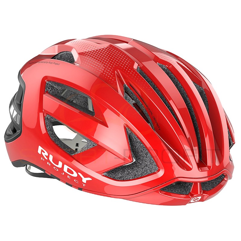 RUDY PROJECT Kask EGOS RED COMET - BLACK (SHINY) L