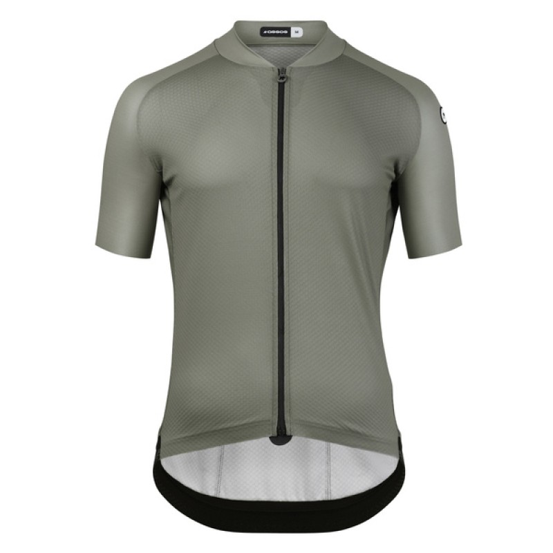 Koszulka kolarska ASSOS MILLE GT Jersey C2 EVO Heat Map Titan Green L