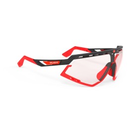 Okulary RUDY PROJECT DEFENDER BLACK MATTE /RED FLUO - IMPACTX™ 2 RED