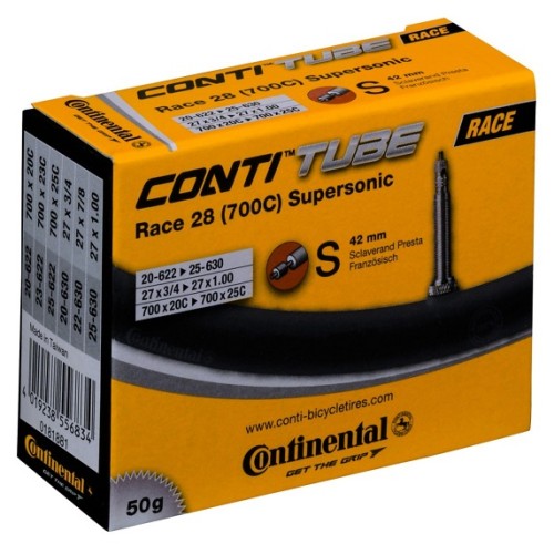 Dętka CONTINENTAL Race 28 Supersonic Presta 42mm 18­622/25­630