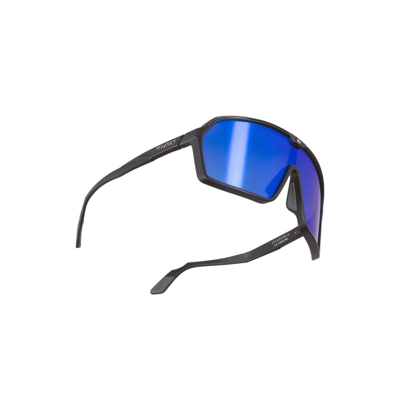 Okulary RUDY PROJECT SPINSHIELD BLACK MATTE- Multilaser Blue