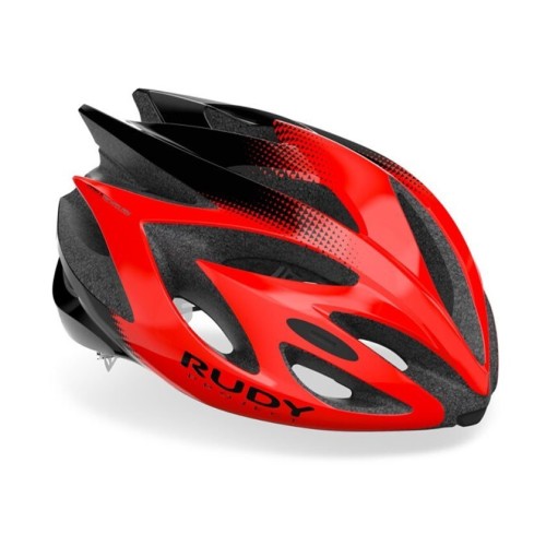 RUDY PROJECT KASK RUSH RED - BLACK (SHINY) [R: S 51-55]