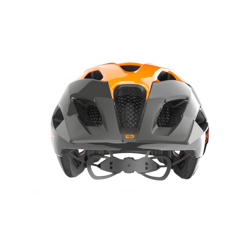 RUDY PROJECT KASK CROSSWAY LEAD/YELLOW ORANGE FLUO SHINY [R: L 59-61]