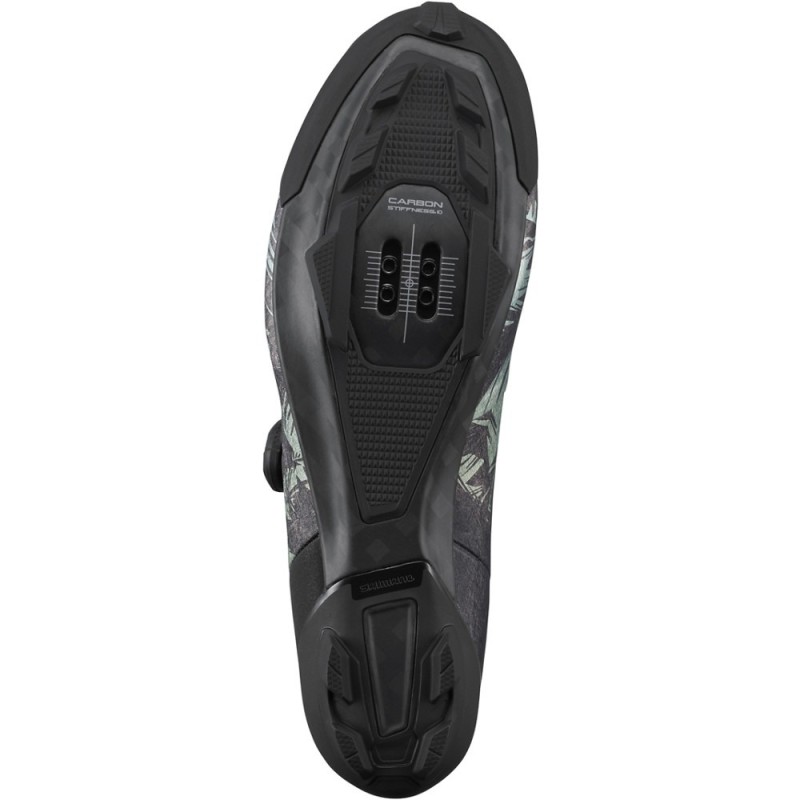 SHIMANO Buty SH-RX801 liście tropikalne 44.0