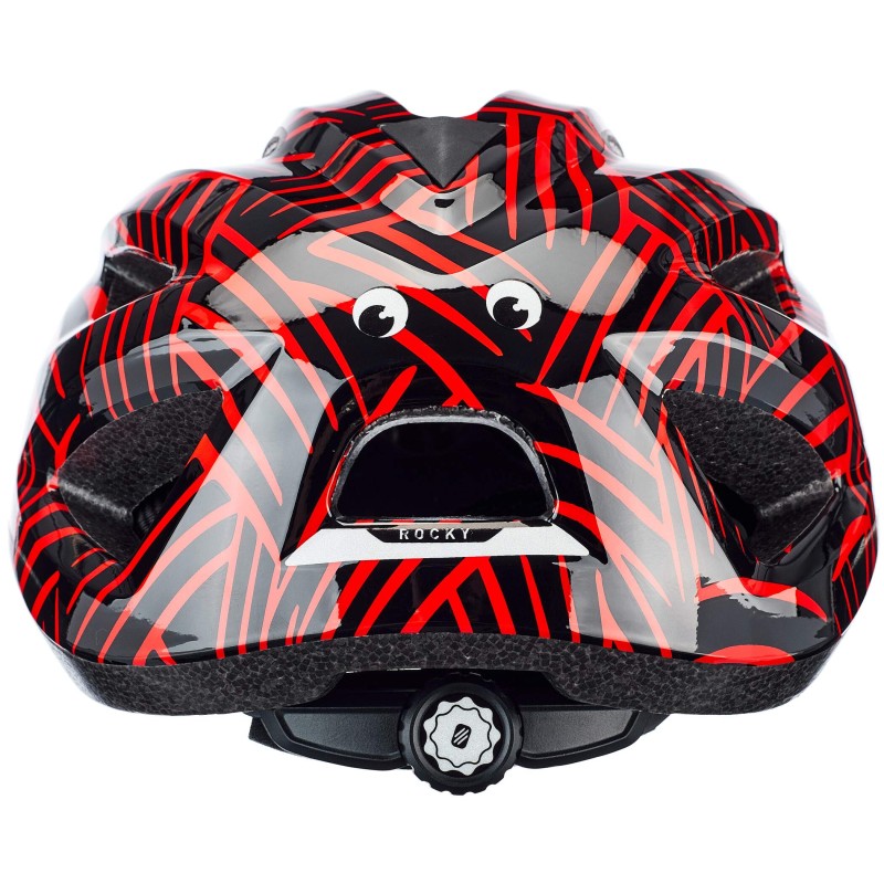 RUDY PROJECT KASK ROCKY BLACK - RED SHINY 