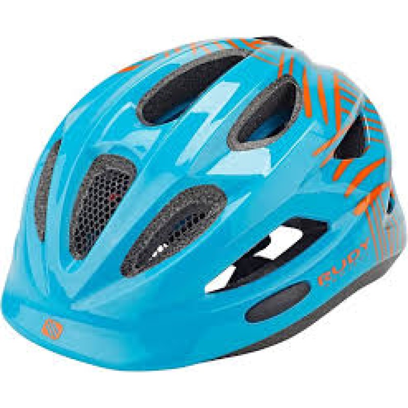 RUDY PROJECT KASK ROCKY BLUE - ORANGE SHINY [R: S 48-54]