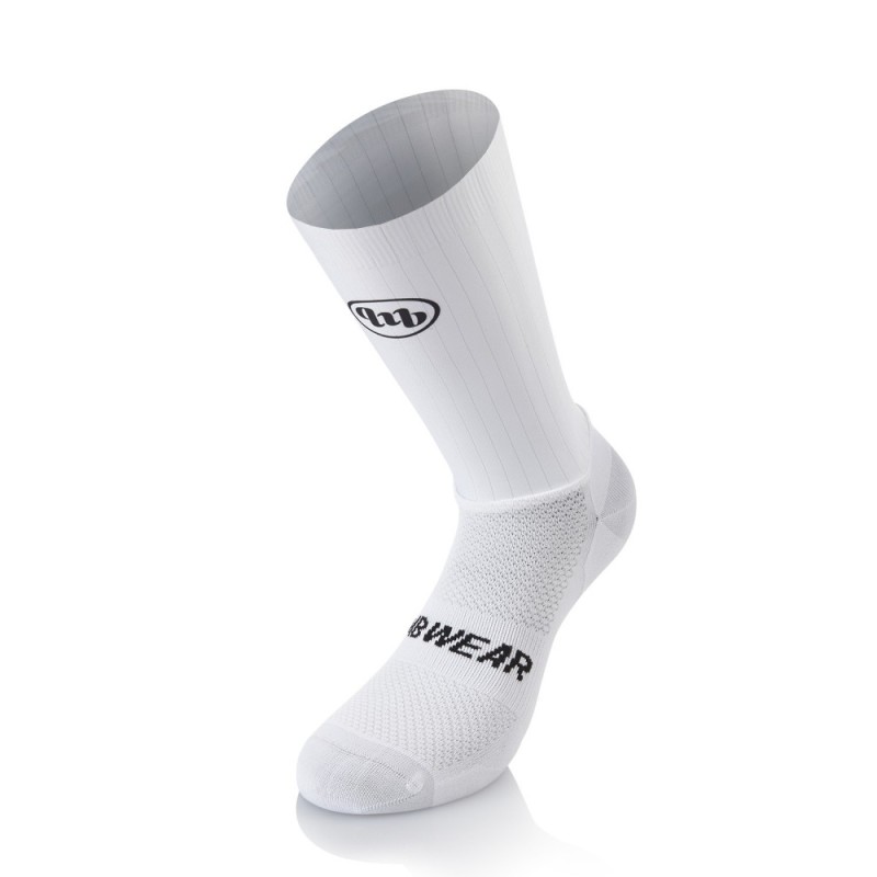 MB WEAR Skarpety : Socks Aero fast white L/XL 