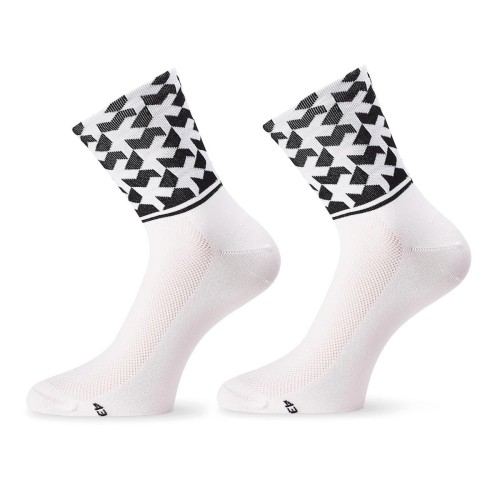 Skarpety ASSOS ASSOSOIRES Monogram Sock Evo8 Holy White I