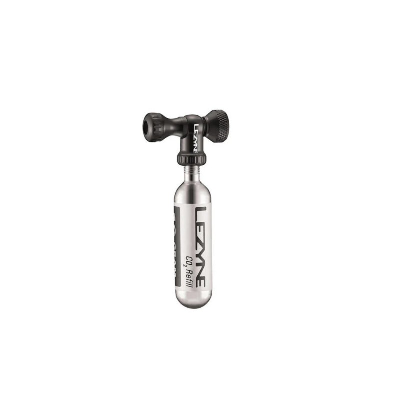 Pompka na naboje CO2 LEZYNE Control Drive CNC +nabój 25g czarna