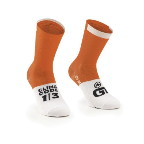 Skarpety ASSOS GT Socks C2 Droid Orange 