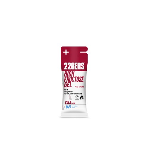 226ers żel energetyczny XS HIGH FRUCTOSE GEL 44g -  cola, kofeina 55mg