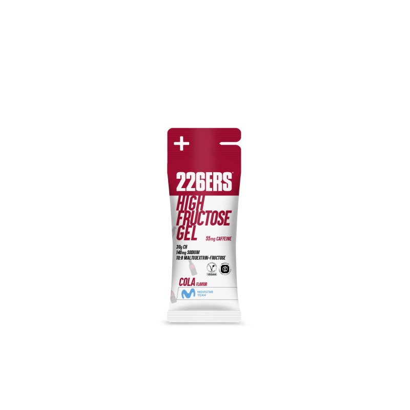 226ers żel energetyczny XS HIGH FRUCTOSE GEL 44g -  cola, kofeina 55mg