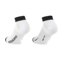 Skarpety niskie ASSOS RS Socks SUPERLEGER low White Series II